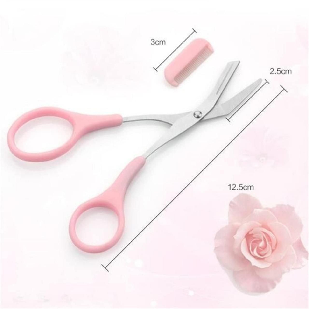 Eyebrow Trimmer with Comb Set