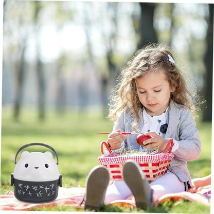 Cute Teddy Cartoon Tiffin Box